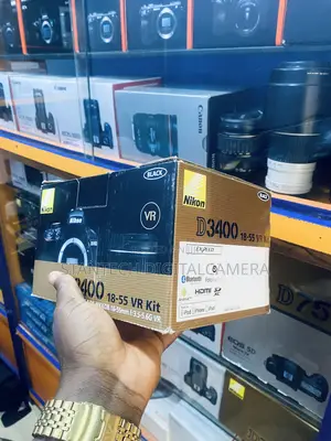 Nikon D3400 With 18-55mm Lens