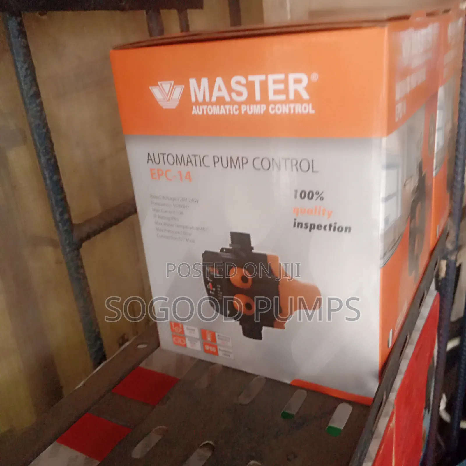 Master Pressure Control Switch