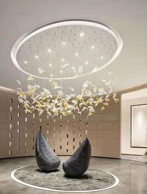 24 Set Leaf Chandelier