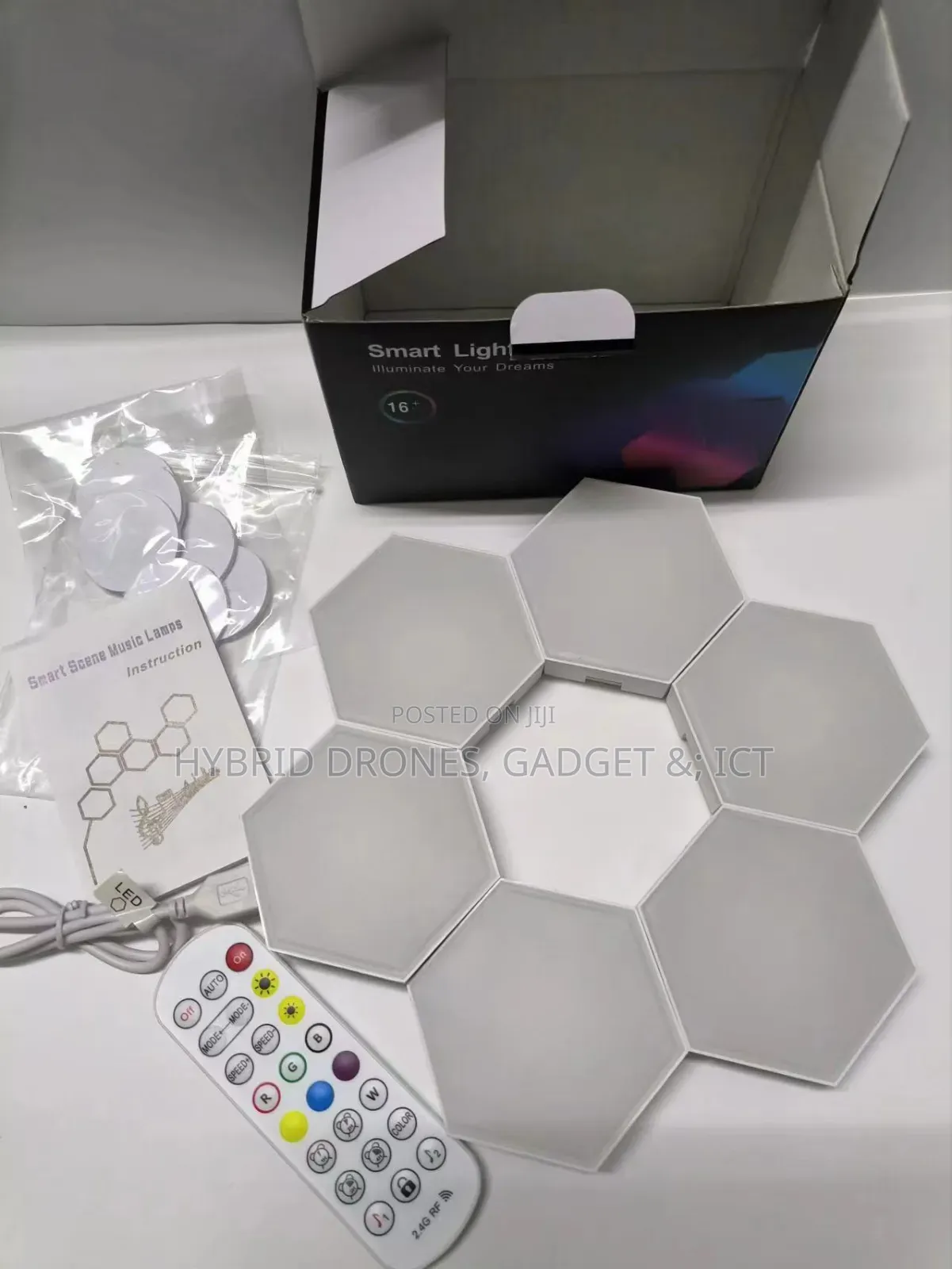 Hexagon Wall Smart Light For Room Display