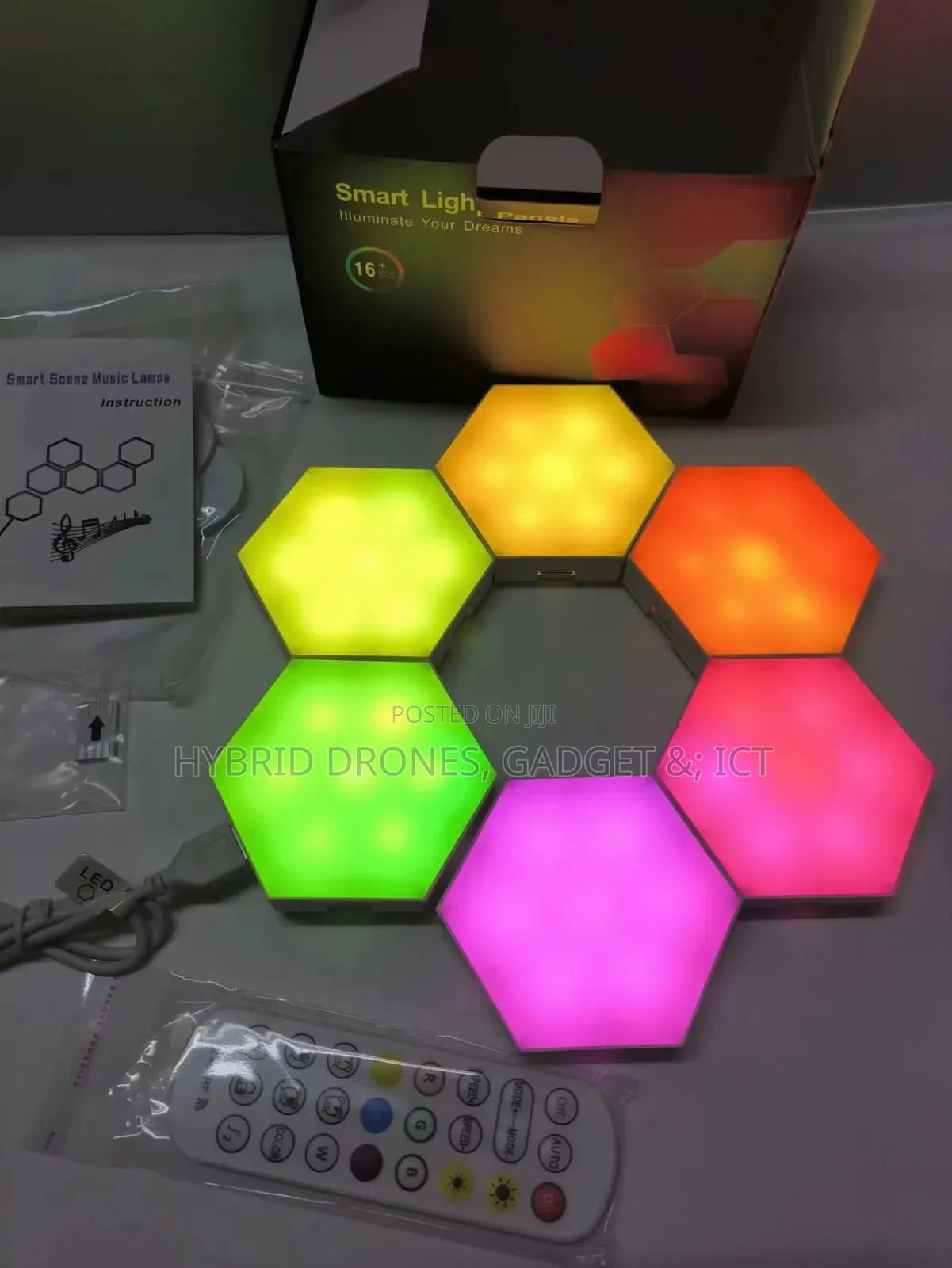 Smart Wall Hexagon Display Touch Sensor