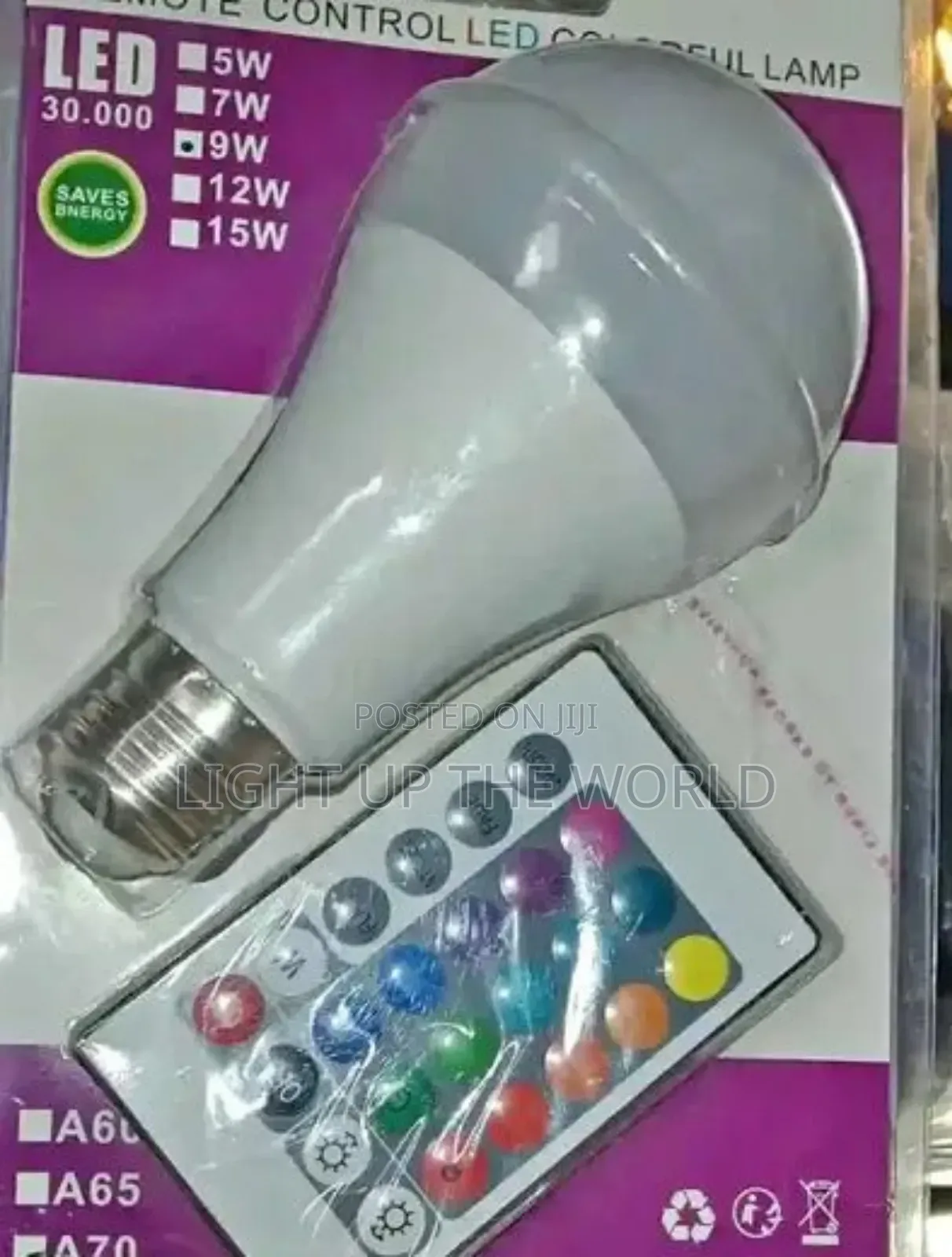 Screw Bulb With Remote