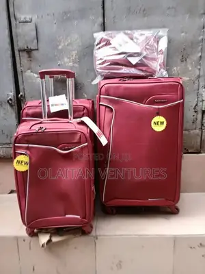 Set of 4 Fabric Luggage Box