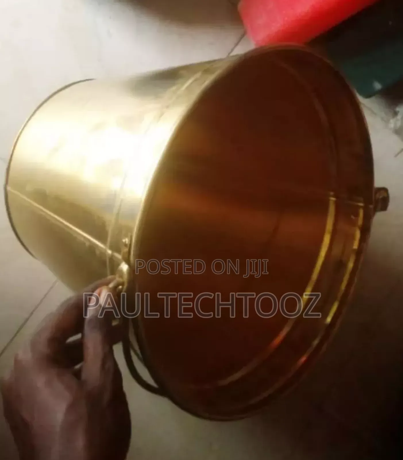 Non Spark Brass Buckets