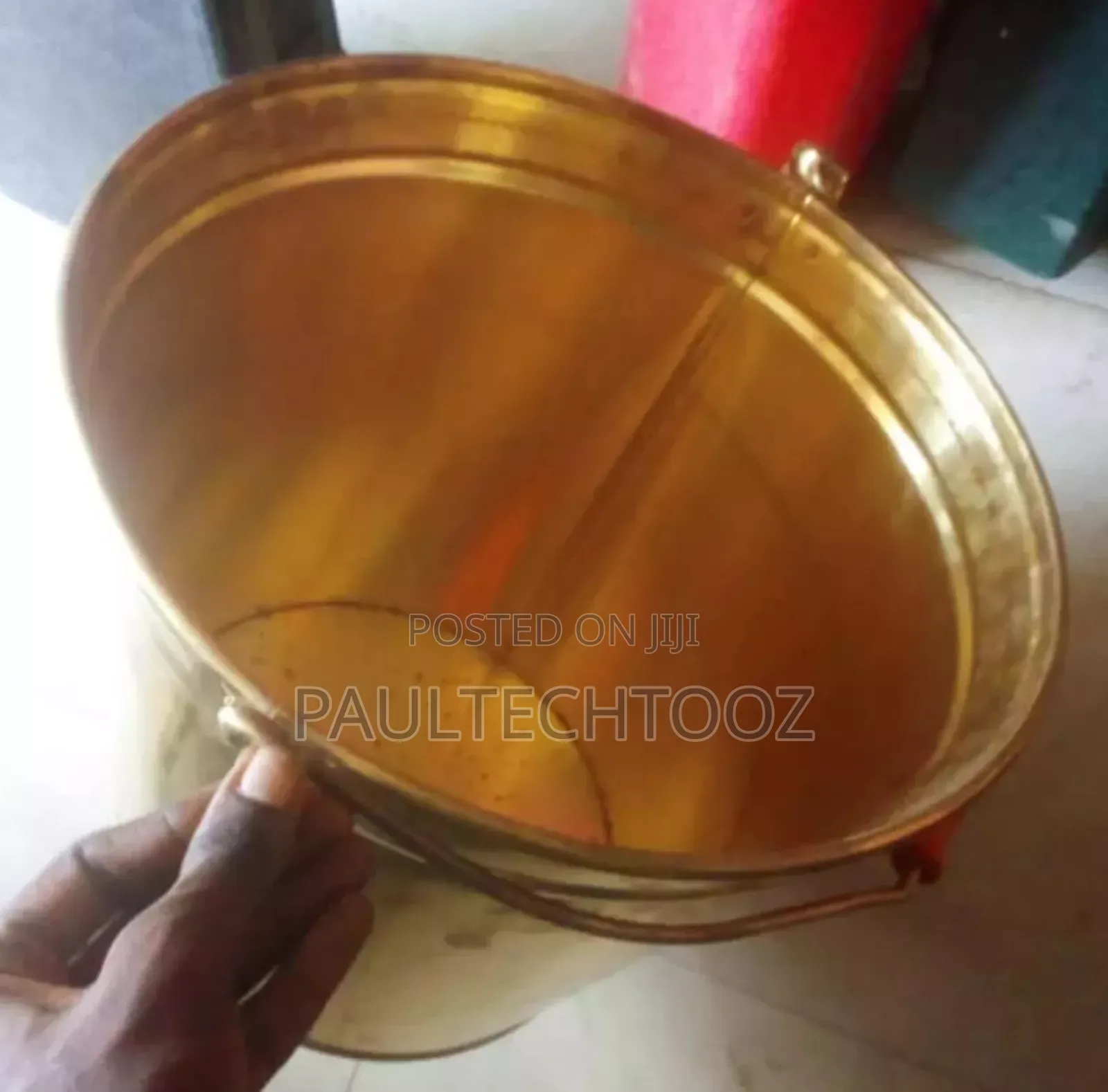 Non Spark Brass Buckets