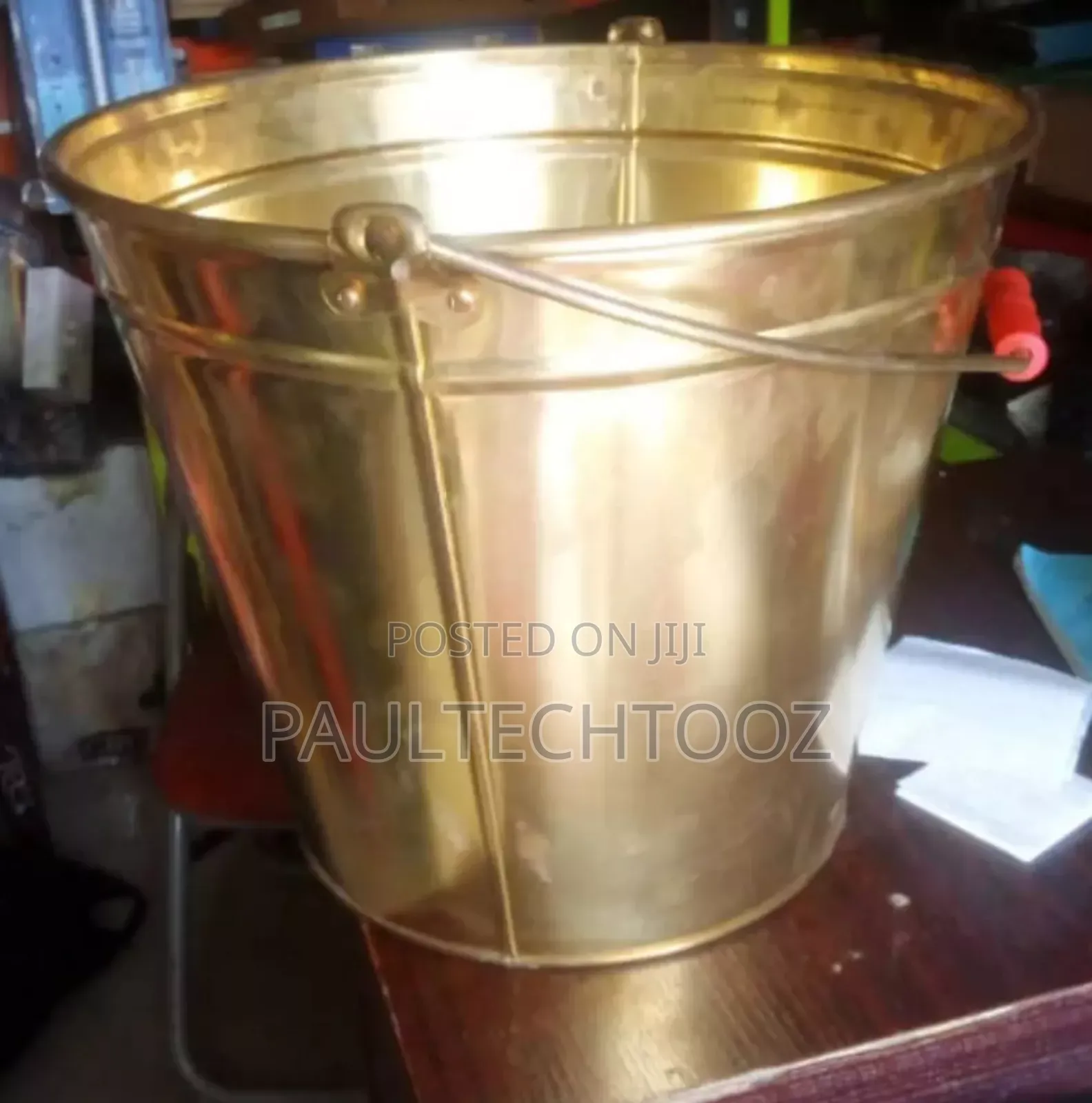 Non Spark Brass Buckets