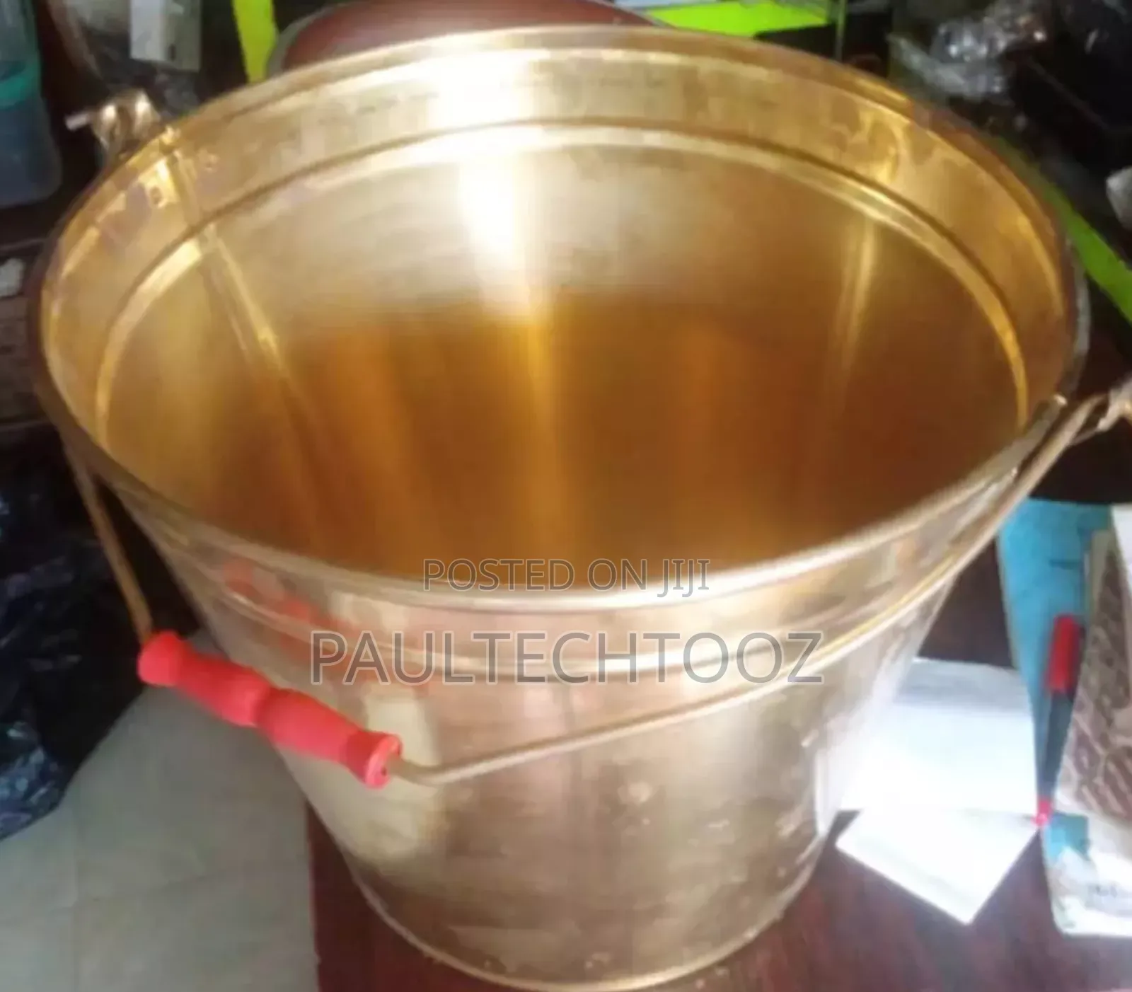Non Spark Brass Buckets