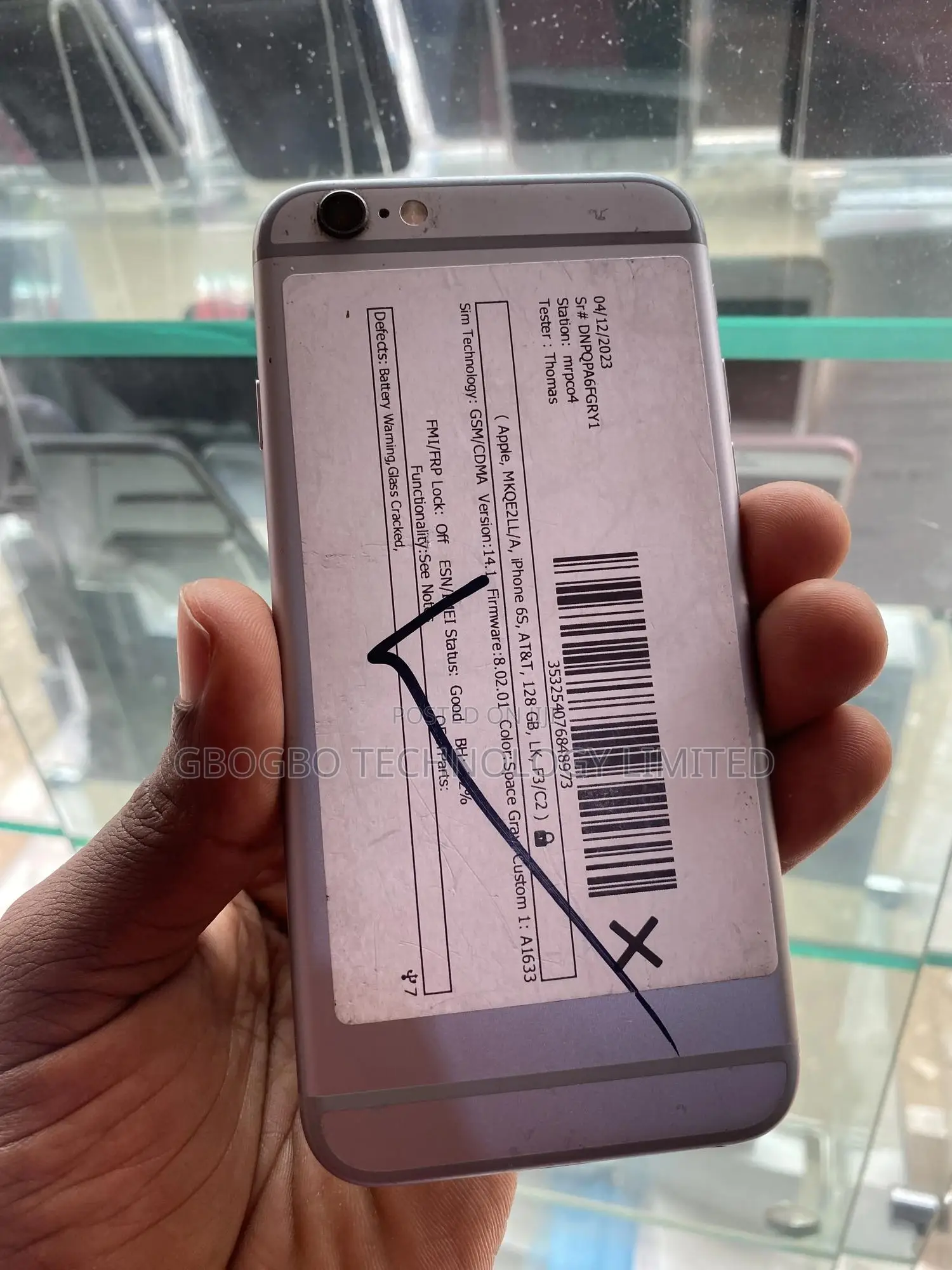Apple iPhone 6s 128 GB Silver
