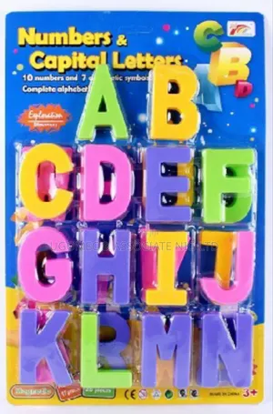 Photo - Magnetic Numbers And Alphabet Biggest Size