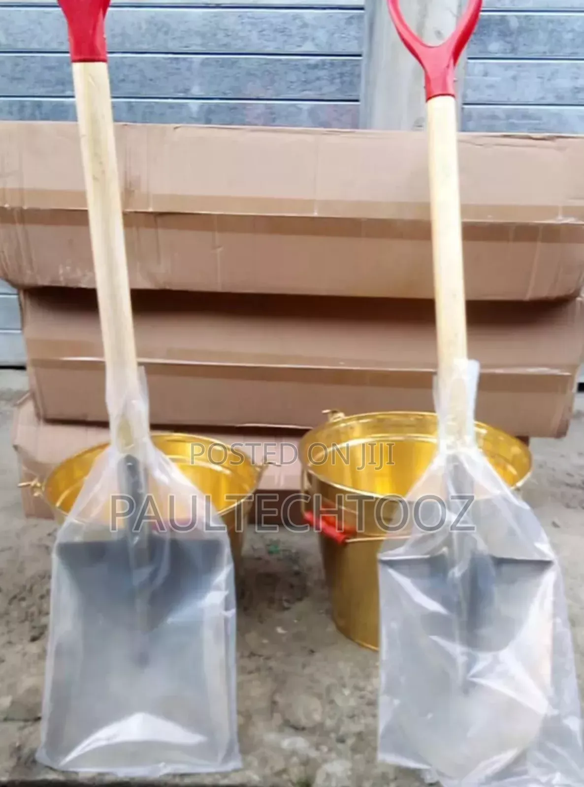 Non Spark Brass Shovel