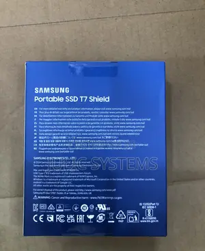 Samsung T7 SSD 1tb Shield