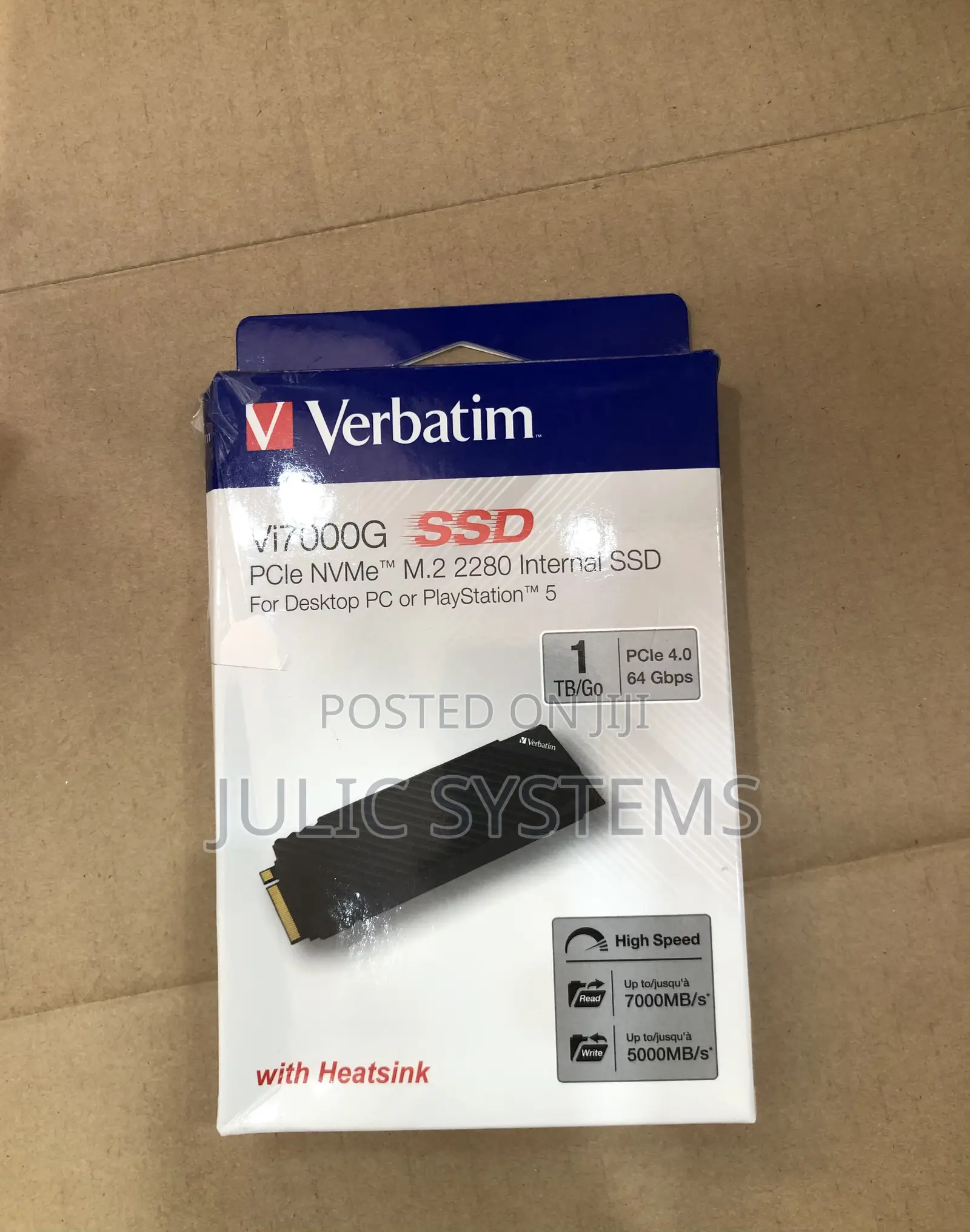 Vebatim 1tb SSD Vi7000 Internal Storage