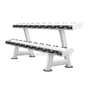 2-Tier 10 Pair Dumbbell Rack U2077