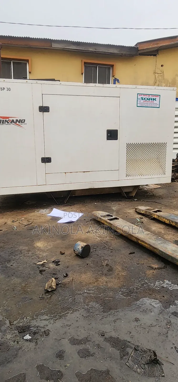 30kva Mikano Sound Proof Generator