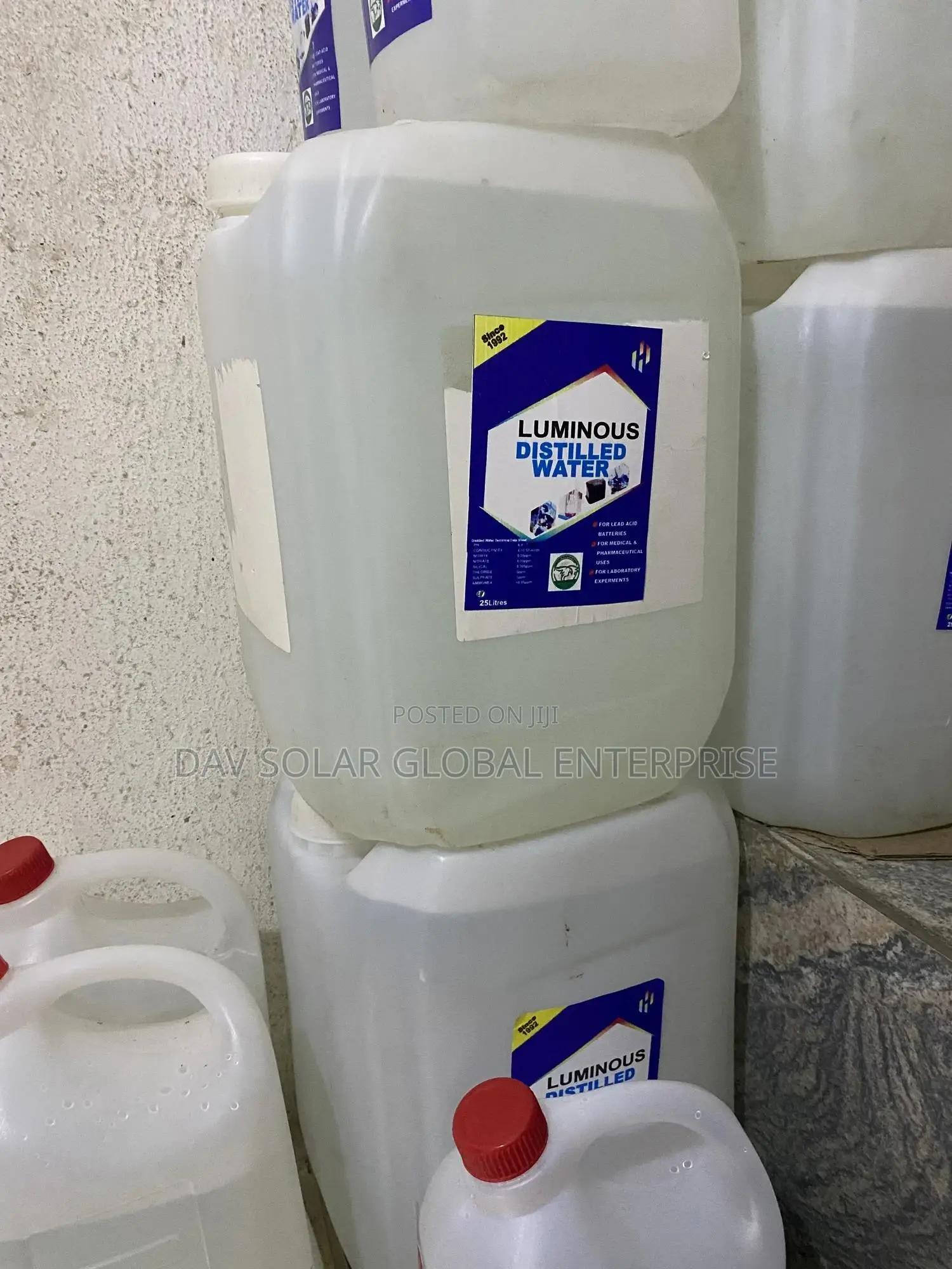 Luminous Distilled Water