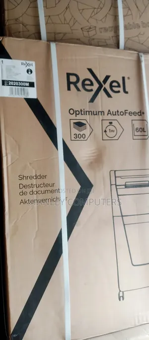 Rexel Auto+300M Mico Cut Paper Shredder