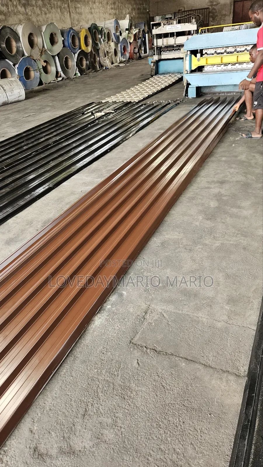 Long Span Roofing 0.55mm Nutbrown
