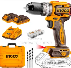Compact Brushless Cordless Impact Drill Ingco 13mm