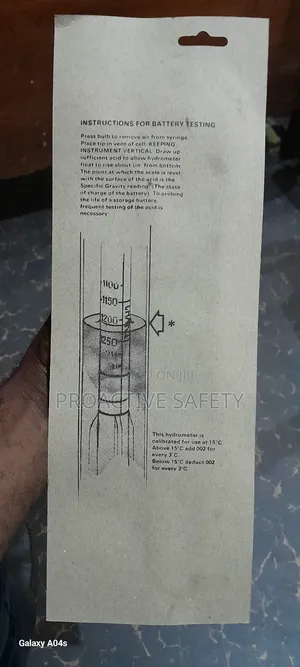 Battery Hydrometer