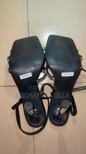 Butterfly Diamond Strap High Heel