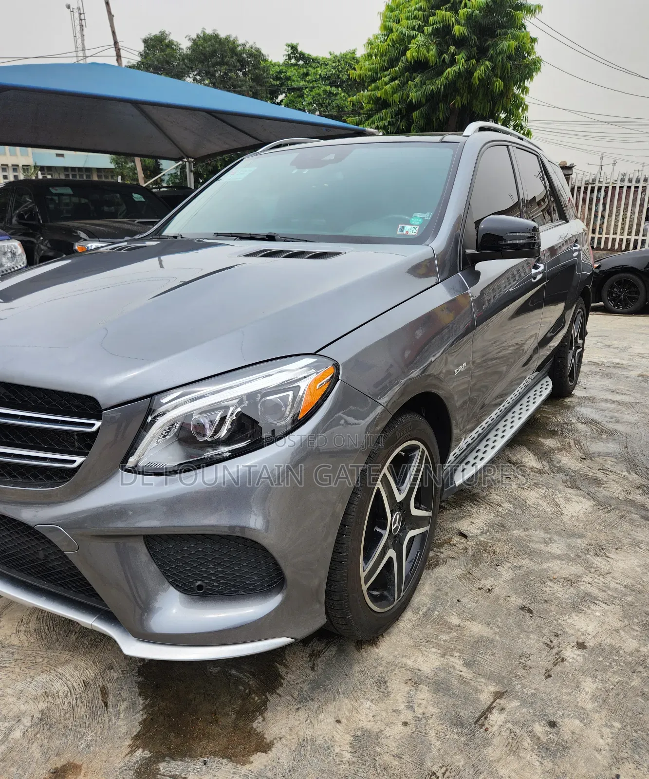 Mercedes-Benz GLE-Class AMG GLE 43 4MATIC 2017 Gray