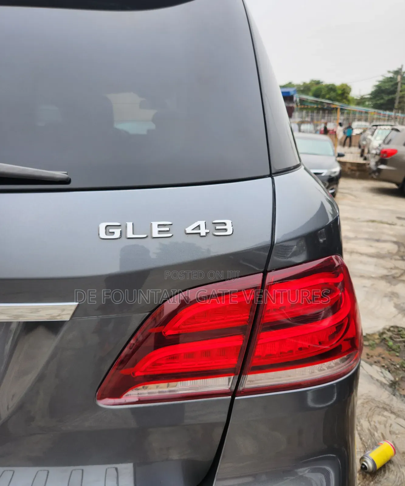 Mercedes-Benz GLE-Class AMG GLE 43 4MATIC 2017 Gray