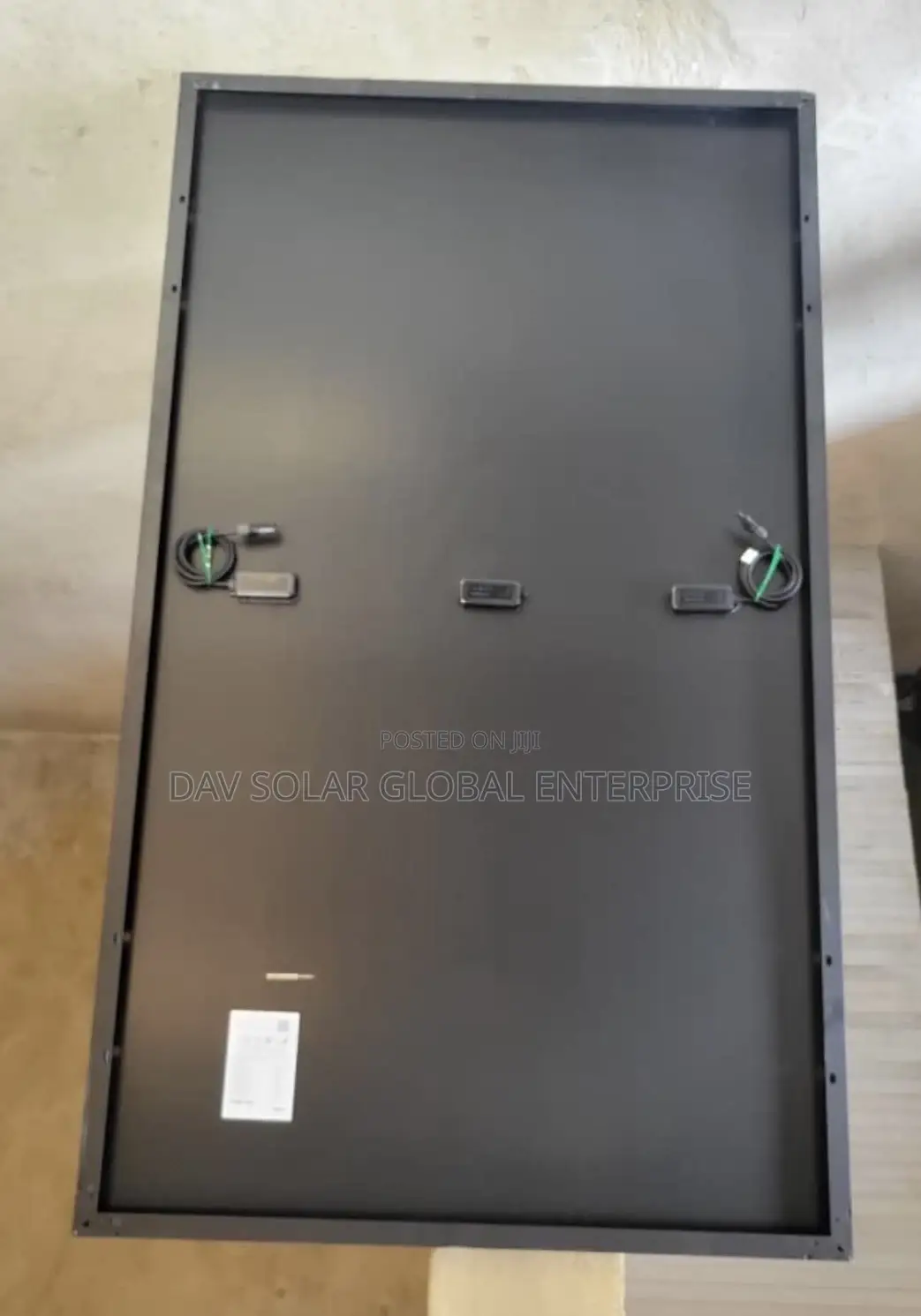 400w Solar Panel Black Face
