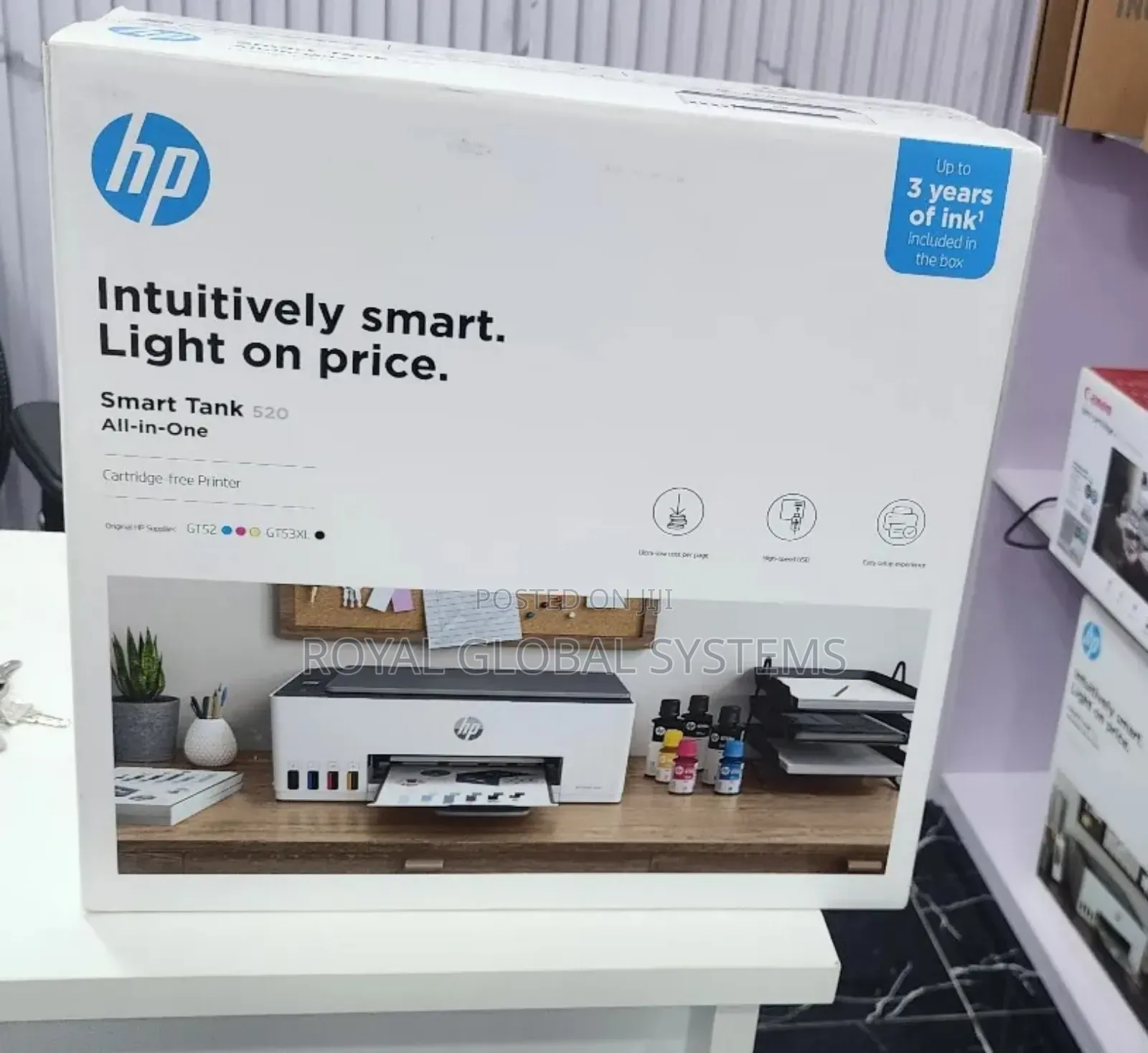 Hp Smart Tank 520 Aio Printer