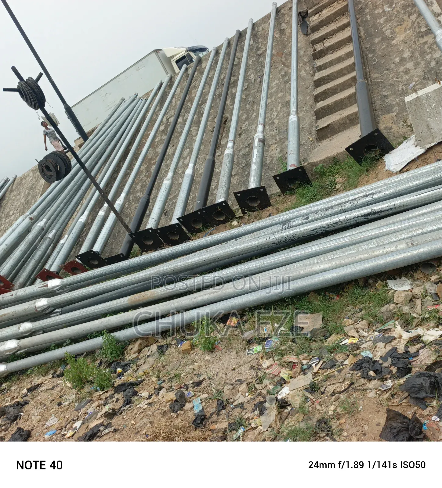 Street Light Pole , and Galvanized Electric Poles