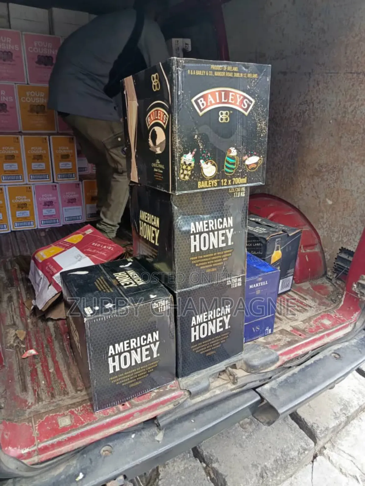 Assorted Drinks Sold Here