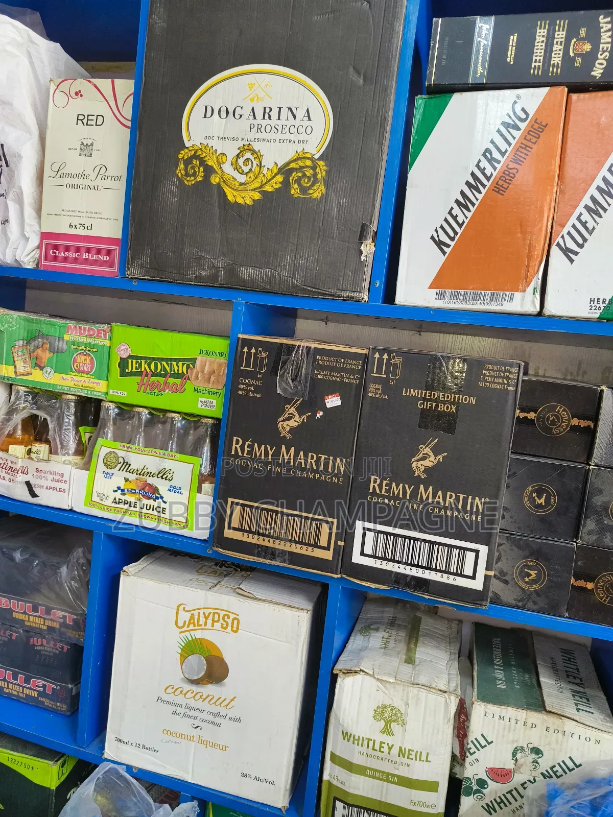 Assorted Drinks Sold Here