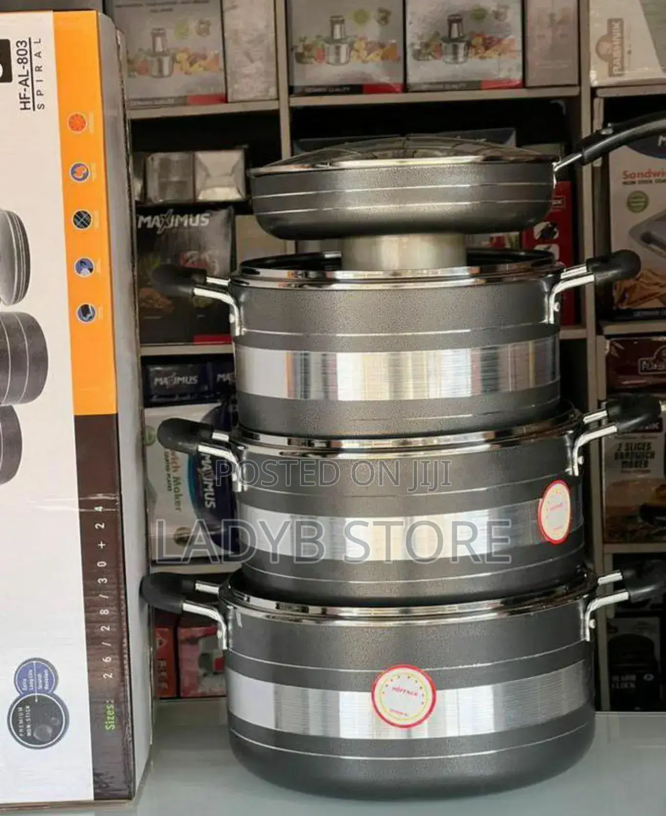 8pcs Nonstick Pot With Frypan
