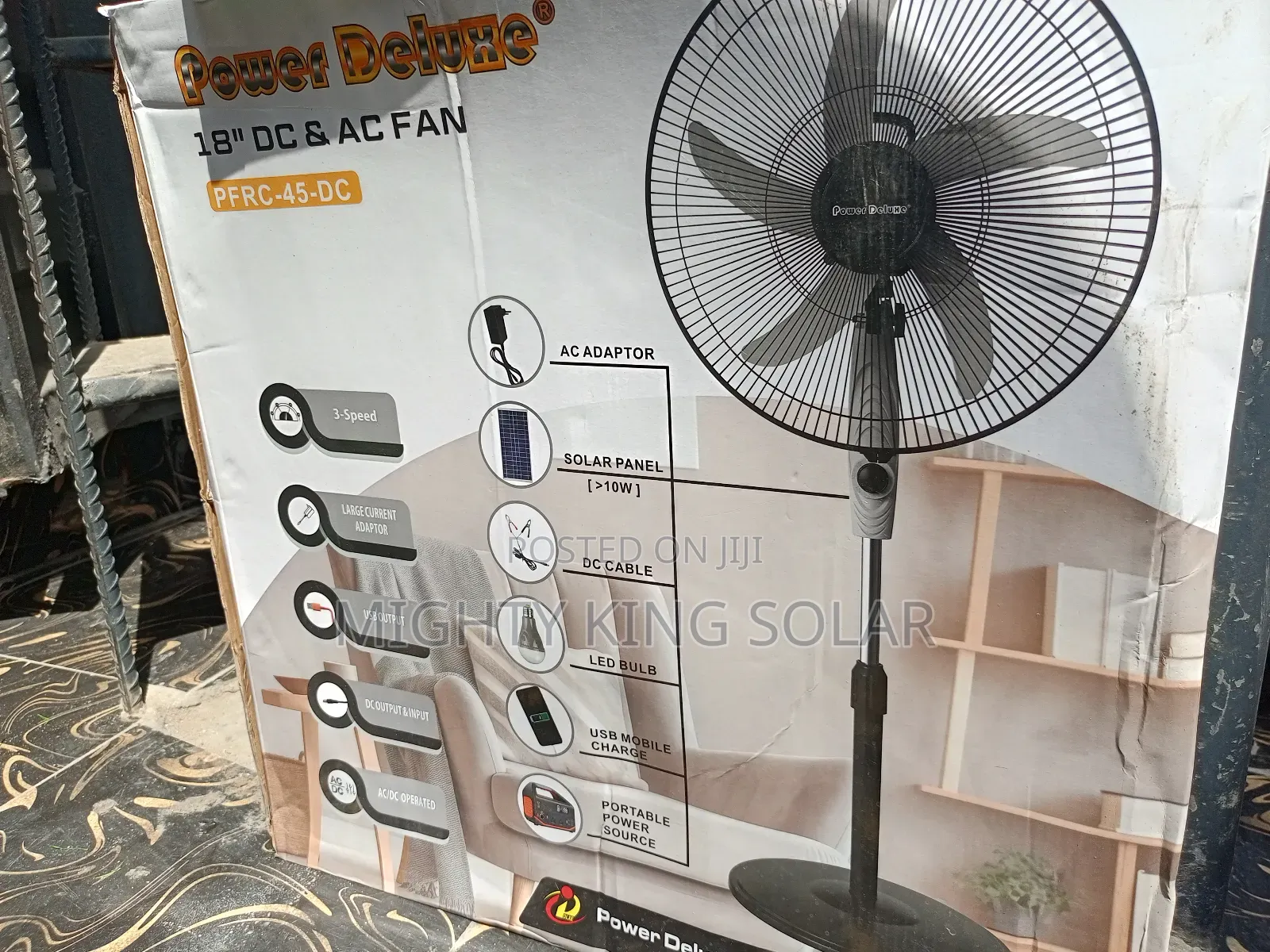 This Is Power Standing Fan
