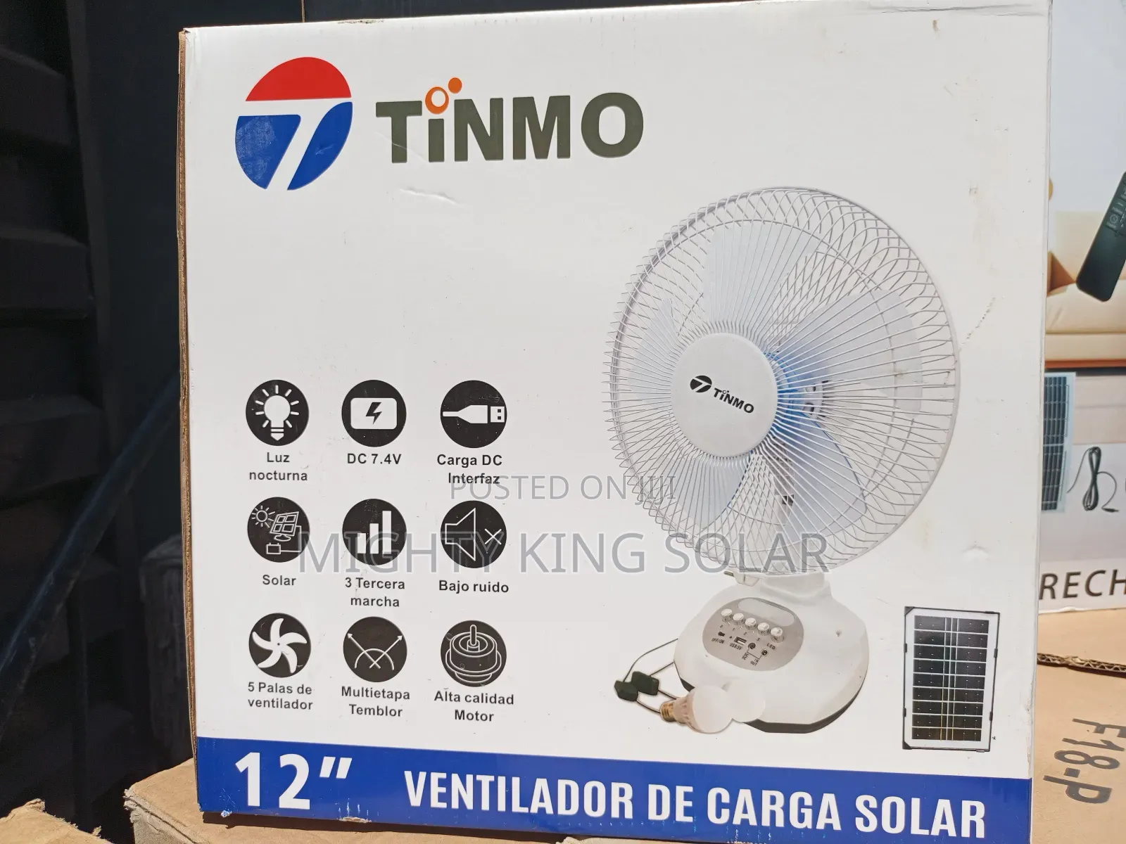 This Is Tinmo Table Fan