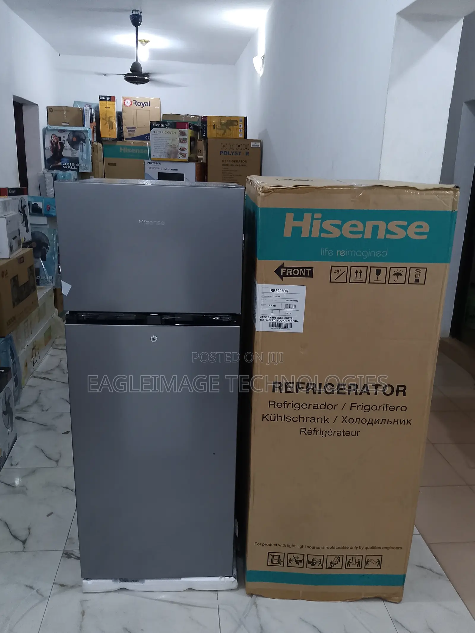 High-Efficiency Hisense 205l Refrigerator(Ref205dr)