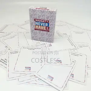 Naughty Never Have I Ever Card Game