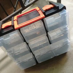 Empty Plastic Box With Demarcation