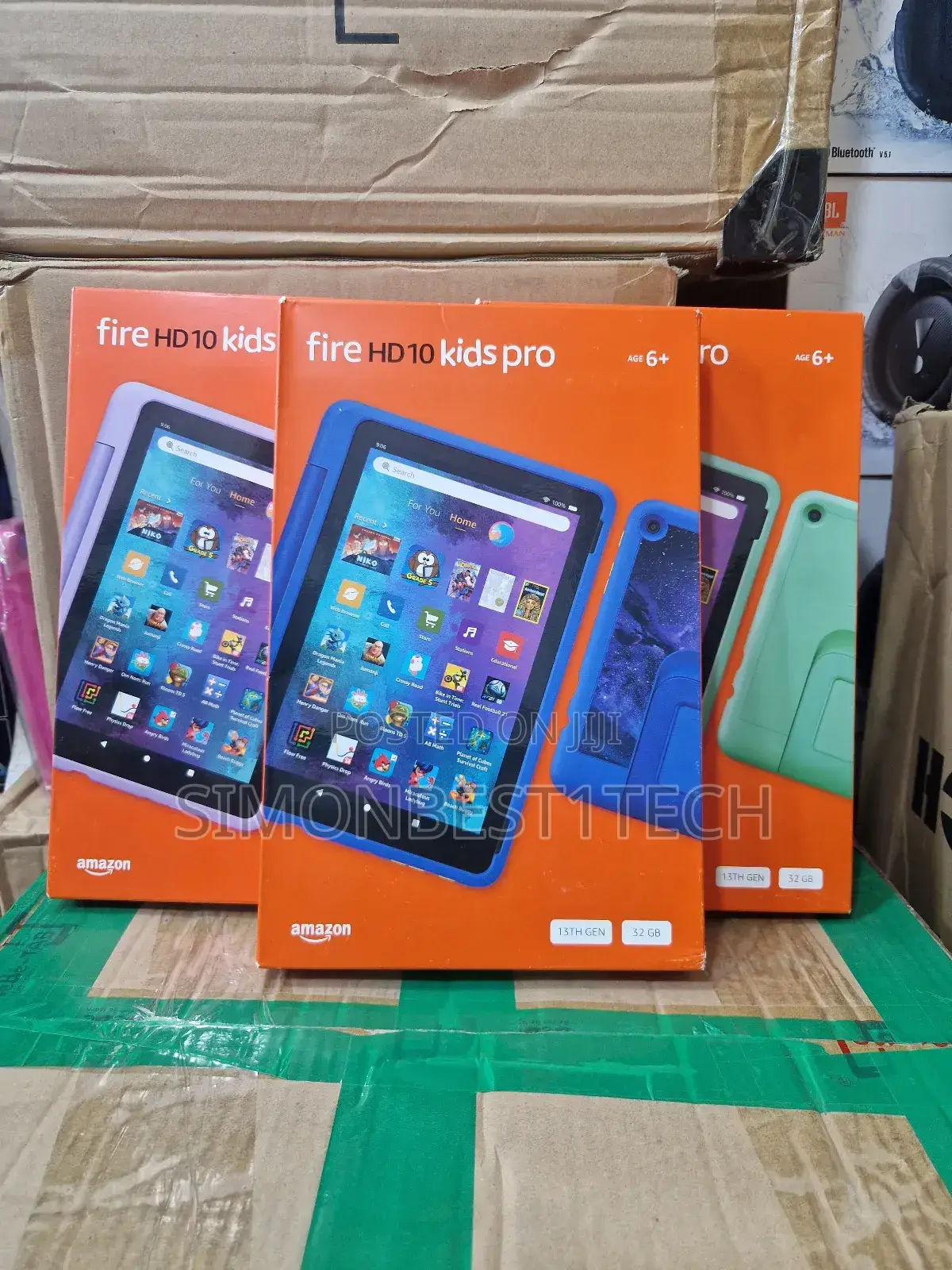 New Amazon Fire HD 10 Kids Pro 32 GB Blue