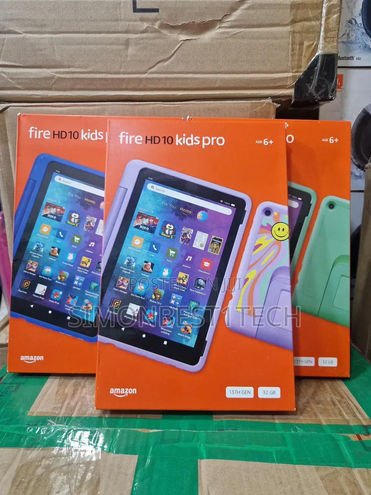 New Amazon Fire HD 10 Kids Pro 32 GB Blue