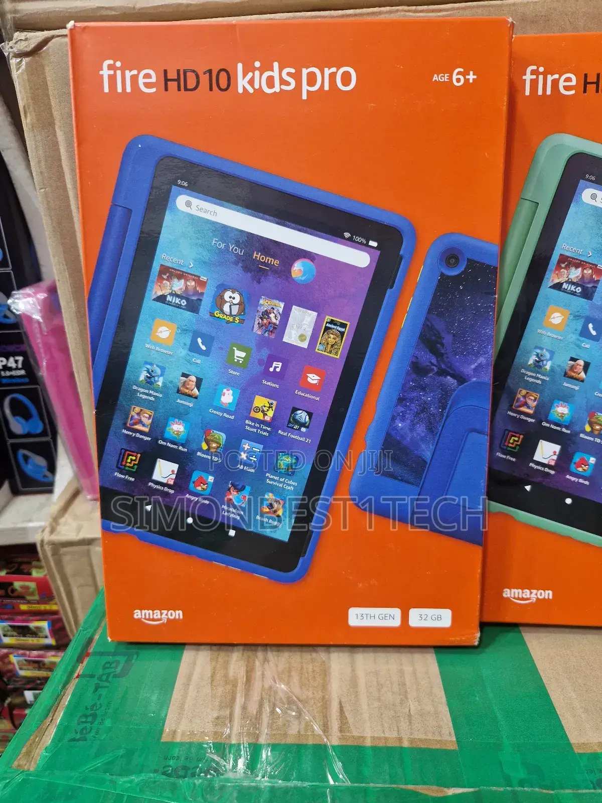 New Amazon Fire HD 10 Kids Pro 32 GB Blue