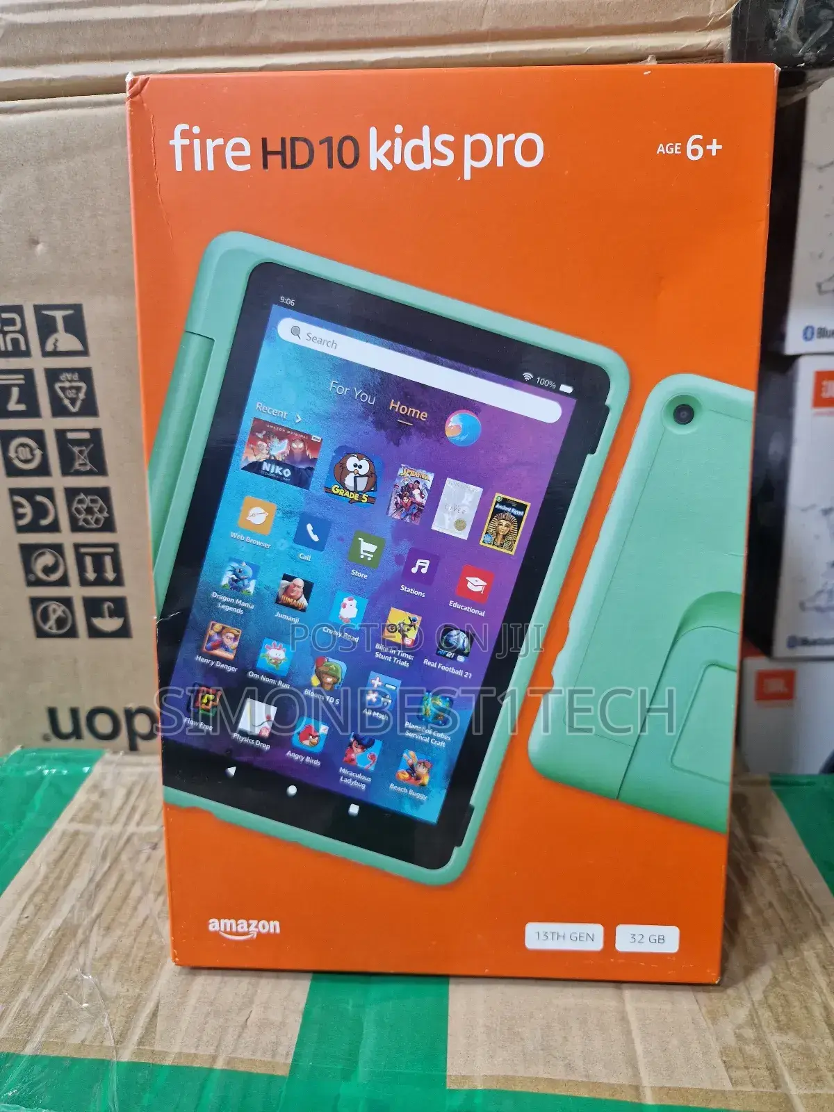 New Amazon Fire HD 10 Kids Pro 32 GB Blue