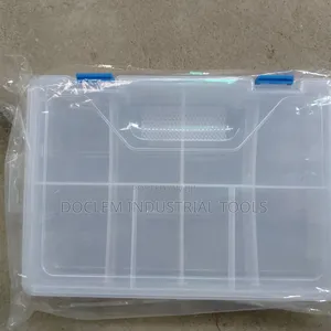 Empty Plastic Box With Demarcation