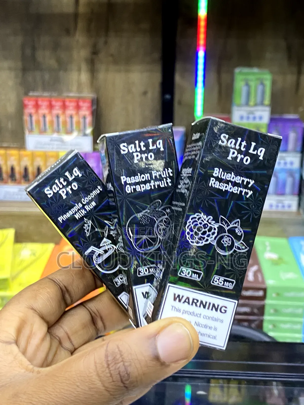 Salt Lq Pro 55mg Nicotine E Juice