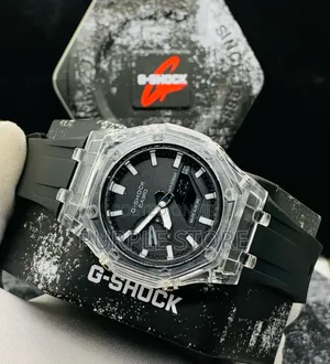 Photo - Gshock Transparent Bezel.Black.Strap. For. Men.