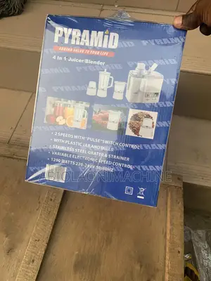 Pyramid 4-in-1 Juicer, Blender, Grinder Mill