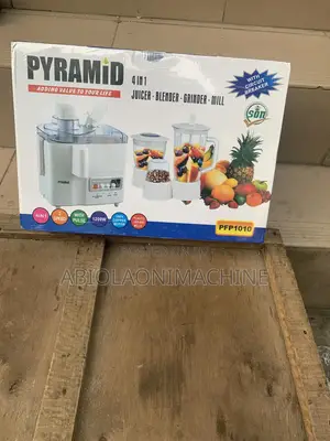 Pyramid 4-in-1 Juicer, Blender, Grinder Mill