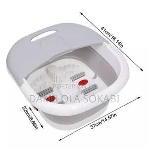 Foldable Electric Foot Massager Pedicure Bowl
