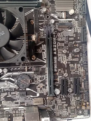 Complete Asus Prime A320m -K Ryzen5 2400g Complete Board