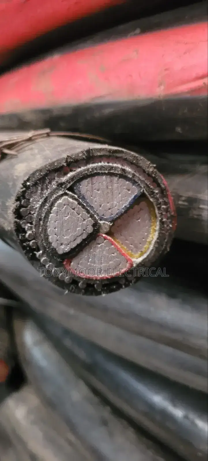 240mm 4core Aluminum Armourd Cable