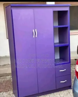 New,Strong and High Quality 4 by 6 Wardrobe With 2 Drawers